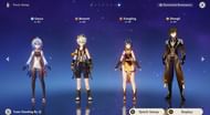 Double Pyro and Zhongli in Melt team (Image via HoYoverse)